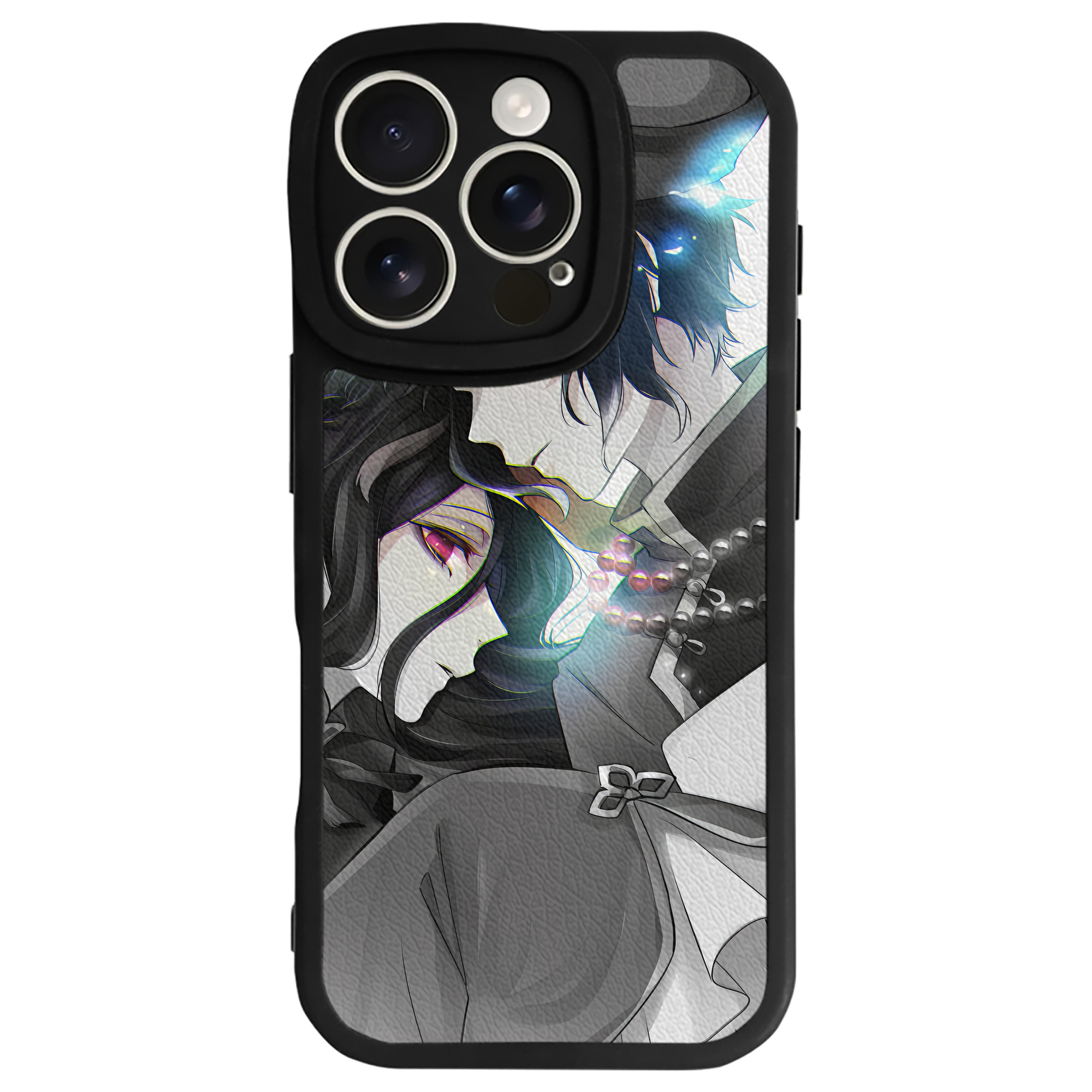 （画像用） 文豪ストレイドッグス Bungo Stray Dogs 【iPhone 16シリーズ対応】シリコンスマホケース（レザー調） 材質：シリコン